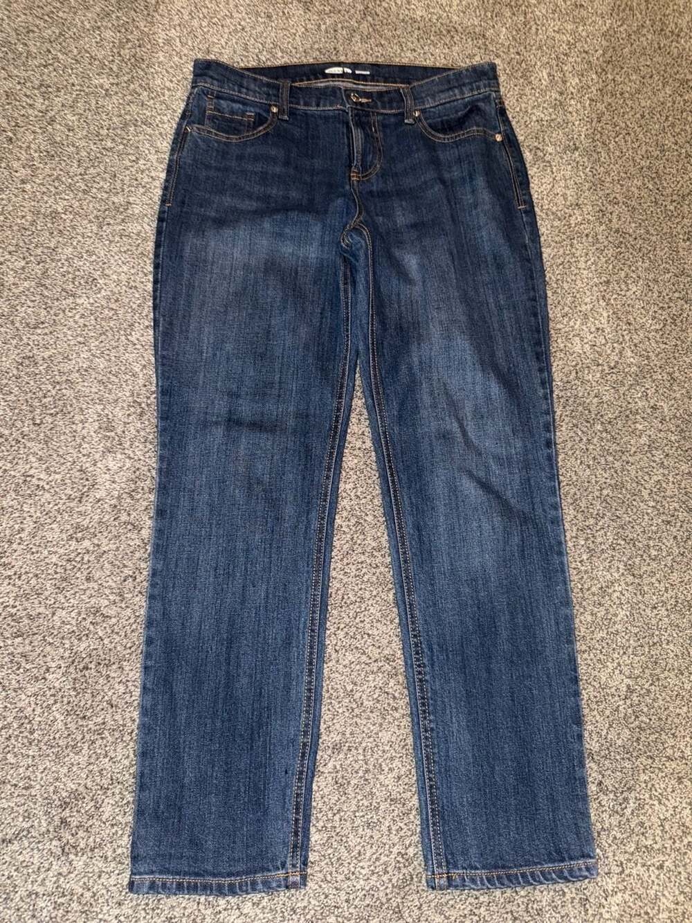 Old Navy Boyfriend Blue Denim Jeans Size 4